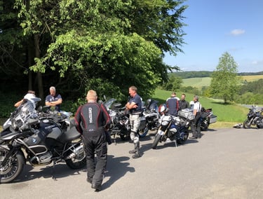 geführte Motorradtouren Olpe Sauerland  Biggesee Tourguide BMW GS BrueckxTours motorradtourenexperte