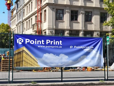 tlač bannerov Bratislava, PVC plachty, tlač reklamné bannery, exteriérové bannery