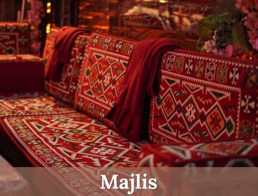 majlis maghribi, misri and turkish