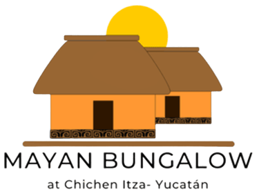 logo mayan bungalow at chichen