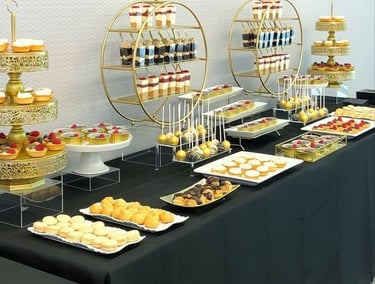 Buffet traditionnel marocain