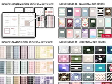 Digital Planner, Goodnotes Planner, iPad Planner, Notability Planner,Dated Digital Planner,2024 2025