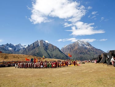 During-The-Fourth-Edition-Of-Royal-Highland-Festival-At-Laya-Bhutan