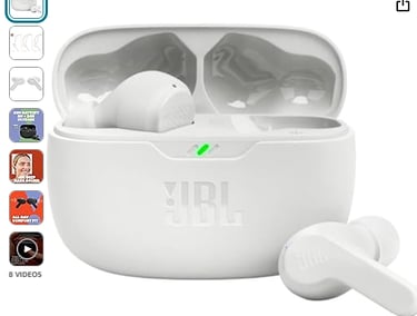 JBL Vibe Beam wireless earbuds