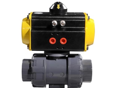 UPVC BALL VALVES , Butterfly VALVES , Actuator operated