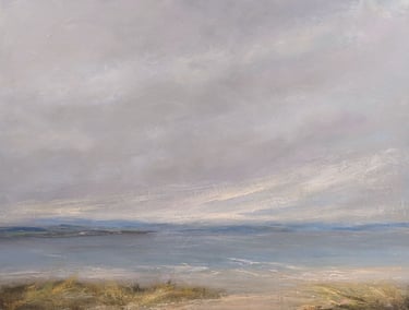 Beyond the Dunes - Painting by Mary Kersell