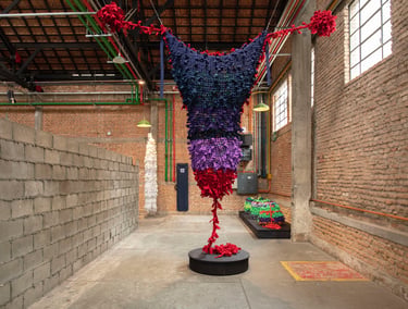 Obra do artista contemporâneo Lidia Lisbôa