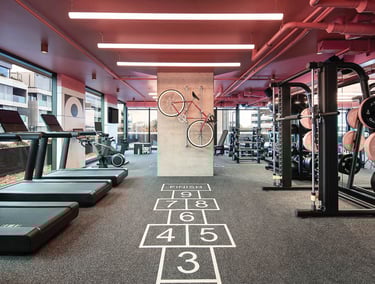 luxury gym design