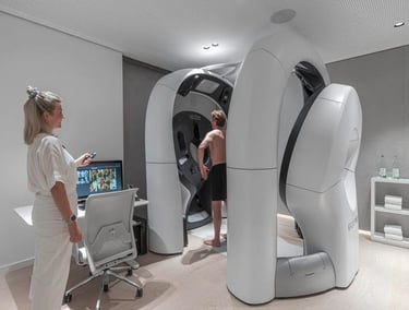 medical diagnostic at a longevity clinic