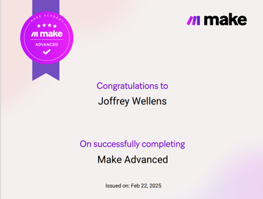 make advanced certificat