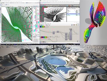 Algorithmic design for energy-efficient and site-responsive buildings