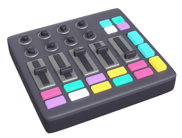 console de mixage