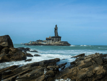 Kanyakumari Beach (Triveni Sangam)