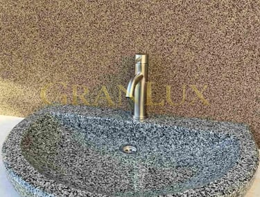 Раковина з покостівського граніту