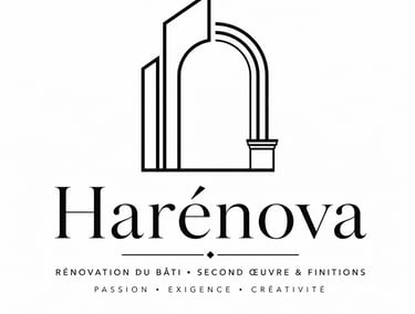 Harenova, entreprise artisanale spécialisée en rénovation second œuvre et finitions à Marseille.