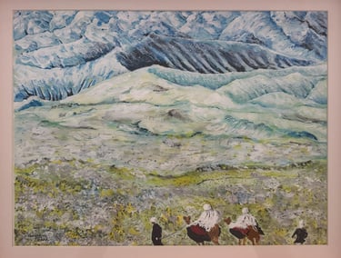 Original Art Gautam Shah landscape