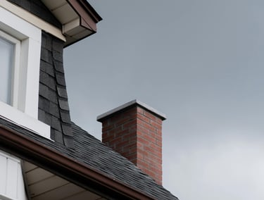 chimney on a house in worcester built by pbp services