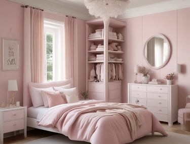 A modern interior scene featuring a mid-century style wooden cabinet with stylish grain patterns. A simple, abstract art piece in a frame rests on top of the cabinet. Beside the furniture, a short wooden stool with three legs adds a touch of minimalist design. The walls are painted in a neutral tone, complementing the wooden textures.