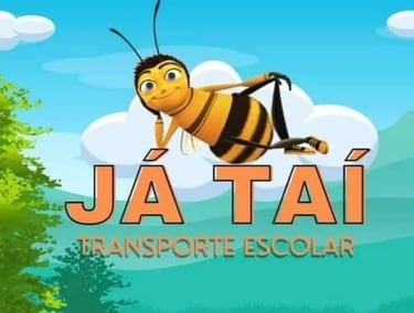 Logo Já TAÍ Transporte Escolar