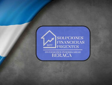 Bandera de Honduras junto al logo de Inversiones Inmobiliarias Beraca