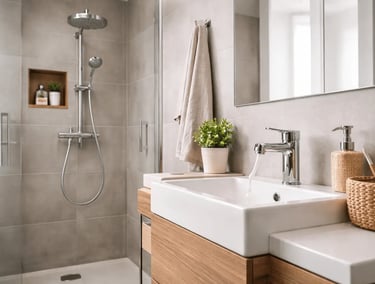 Rénovation de salle de bain et plomberie à Valence et Montvendre