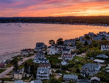 Aerial View, York, ME