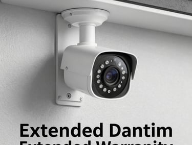 Close-up of a Hikvision PTZ dome camera mounted on a concrete ceiling bracket, steel housing detail visible, cool studio strobe lighting, no people
