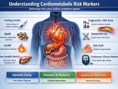 Early Signs of Insulin Resistance: The Blood Tests That Detect Disease Before Glucose Rises