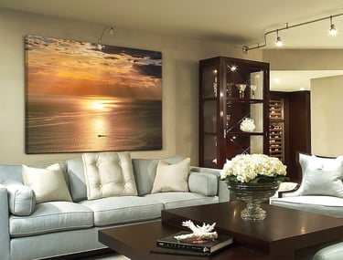 Atlantic ocean canvas