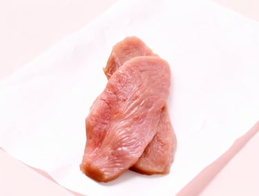 Escalope de veau tendre issue de morceaux nobles"