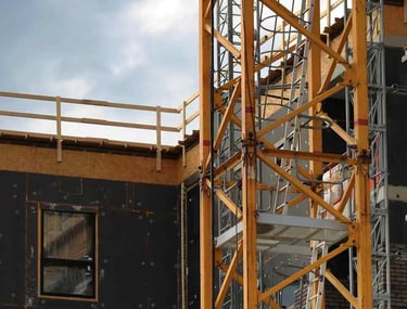 Concrete Construction of an Apartment Complex by our commercial concrete crew