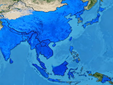 Map of King Fly's global sourcing network in Asia for tariff-friendly manufacturing.