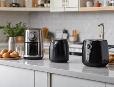 cafeteria e fritadeira elétrica