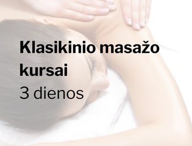 klasikinio masazo kursai