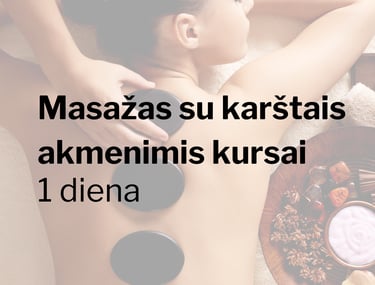 masažas su karštais akmenimis kursai