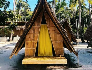 3D2N hut accommodation Linapacan private island