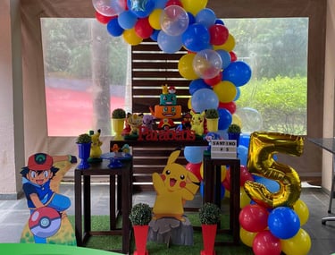Aluguel de decoração Pokémon na Freguesia do Ó
