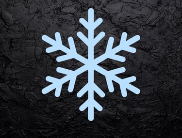 Catégorie à venir — icône flocon sur fond sombre.