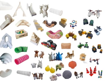softplay hire extras for hire tunnels , slides , hoppers , teddys , farm theme softplay , safari 