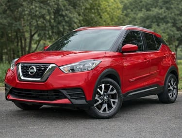 Nissan Kicks 2018 usado vermelho destaque pelo consumo e espaço no porta-malas