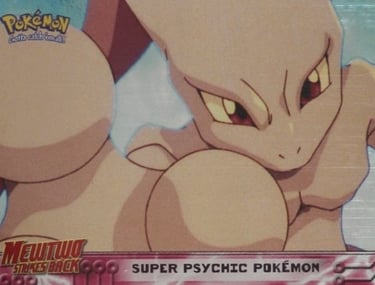 0 Super Psychic Pokémon Topps Pokémon The First Movie