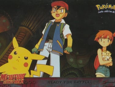 00 Ready For Battle Topps Pokémon The First Movie