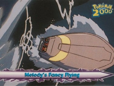 31 Melody's Fancy Flying Topps Pokémon The Movie 2000