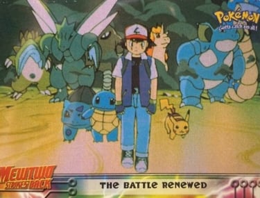 32 The Battle Renewed Topps Pokémon The First Movie