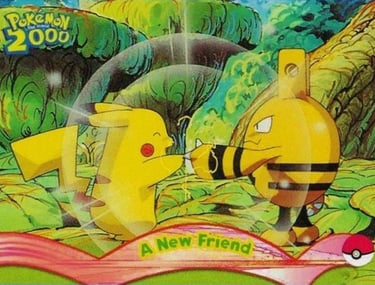 5 A New Friend Topps Pokémon The Movie 2000