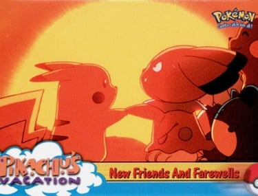 59 New Friends And Farewells Topps Pokémon The First Movie