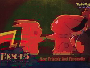 59 New Friends And Farewells Topps Pokémon The First Movie silver foil