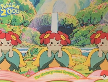 7 The Underground Symphony Topps Pokémon The Movie 2000