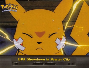 EP5 Showdown in Pewter City Topps Pokémon series 2 US