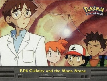 EP6 Clefairy and the Moon Stone Topps Pokémon series 2 US